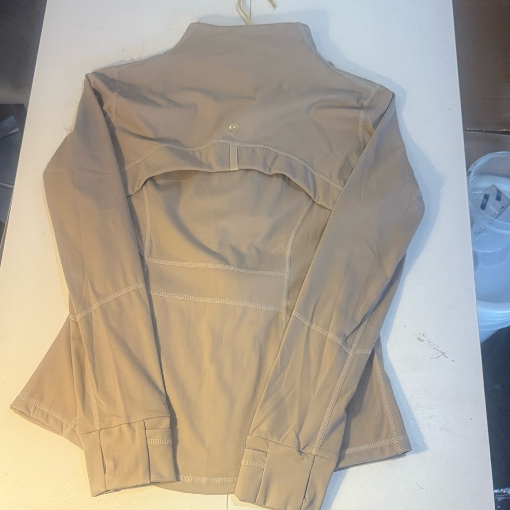 Lululemon Athletica Beige Utility Jacket size 4 thru 10